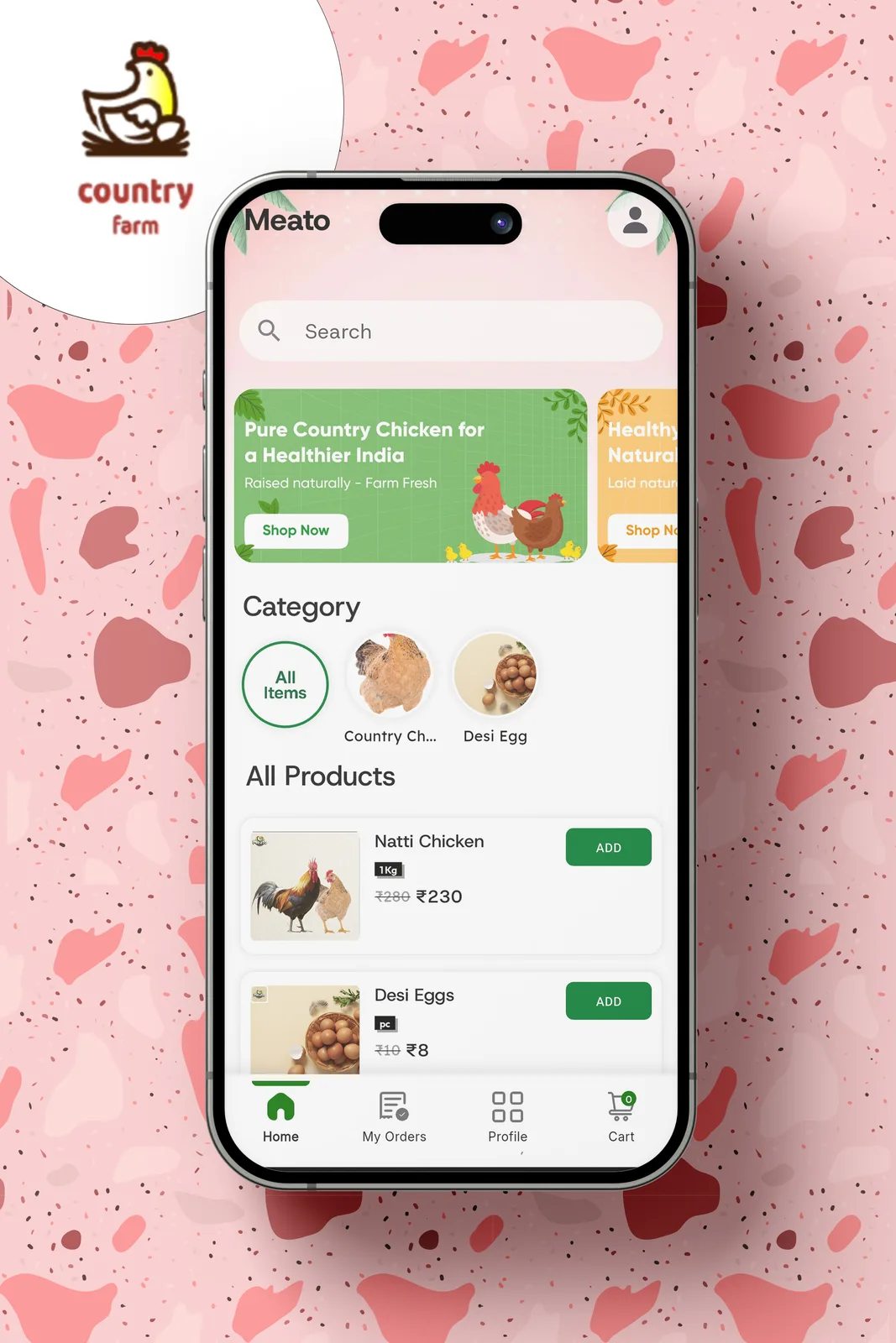 Meato — Food & Delivery project by Techland IT Solutions