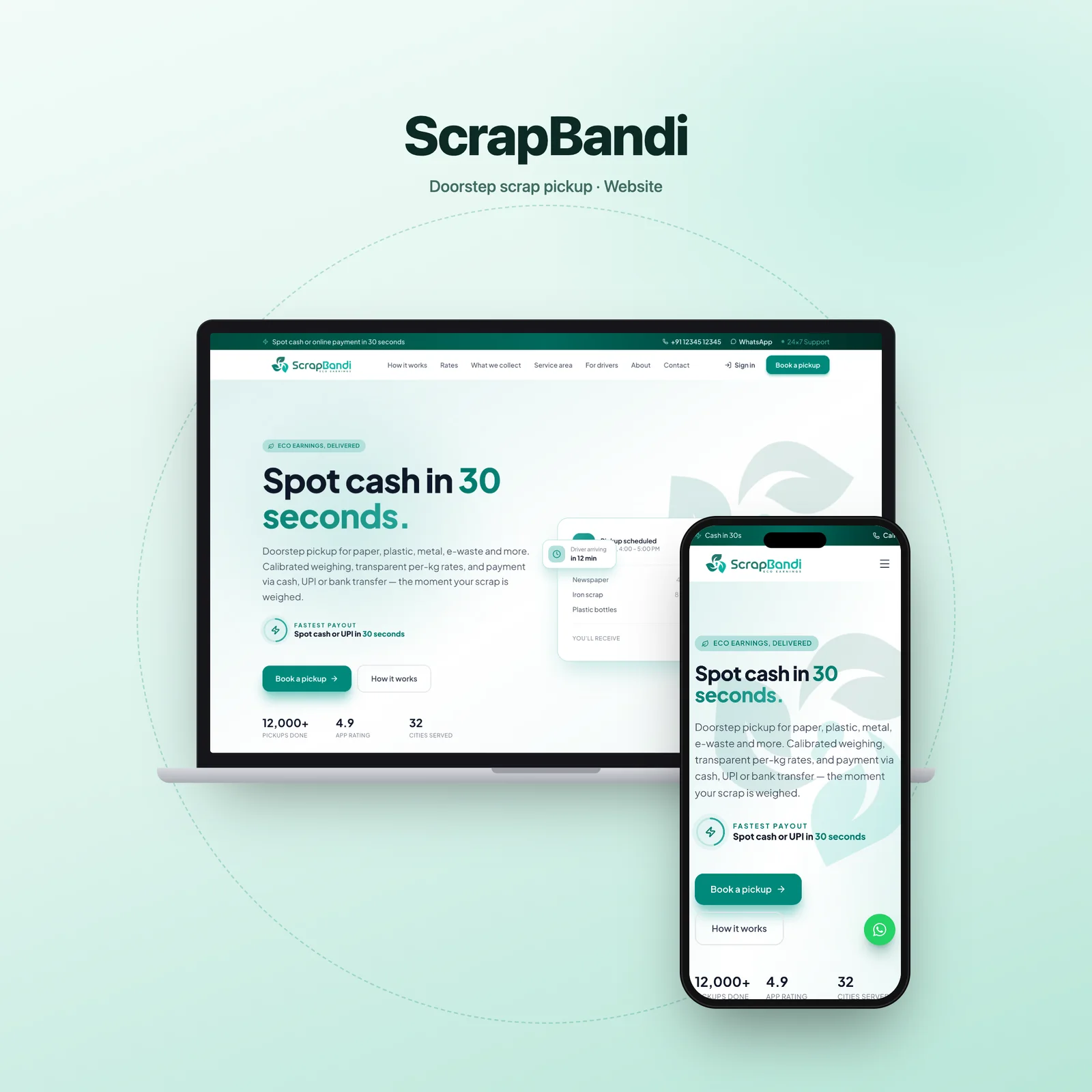 ScrapBandi — Services project by Techland IT Solutions
