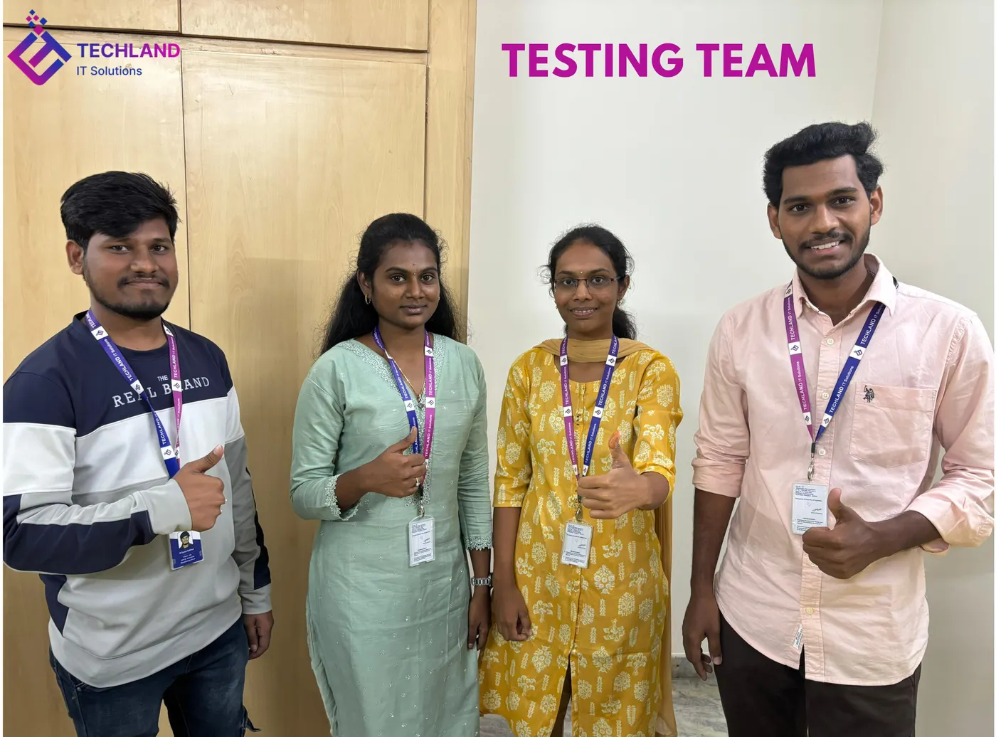 Testing team — the team at Techland IT Solutions